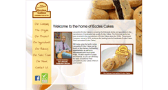 Desktop Screenshot of lancashireecclescakes.co.uk
